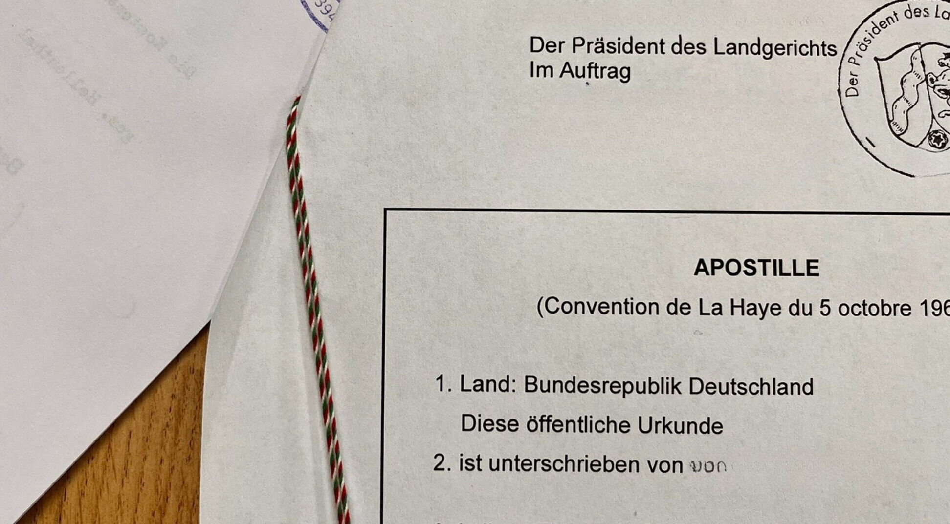 Apostille per traduzione – Conferma ufficiale della validità delle traduzioni all'estero